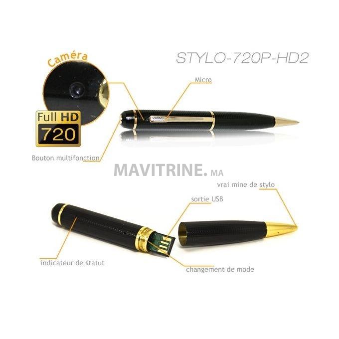 Stylo Caméra et Microphone HD 720P