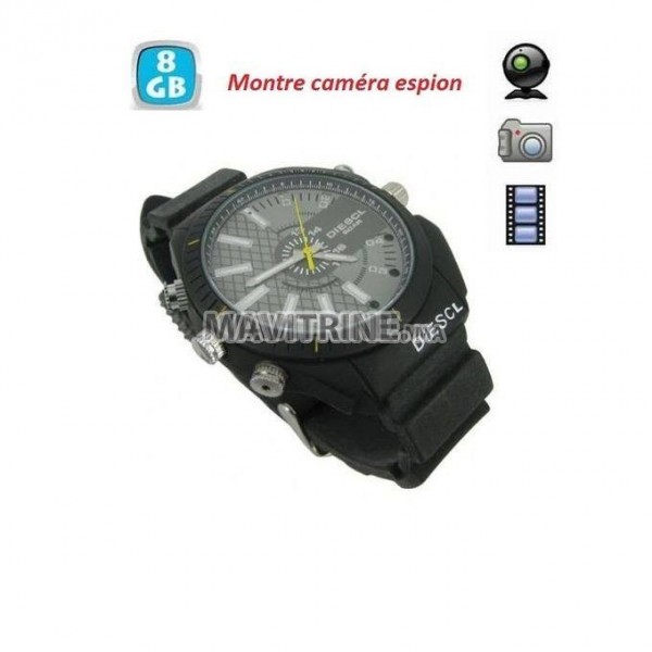 Montre Camera Full HD Vision De Nuit 12MP