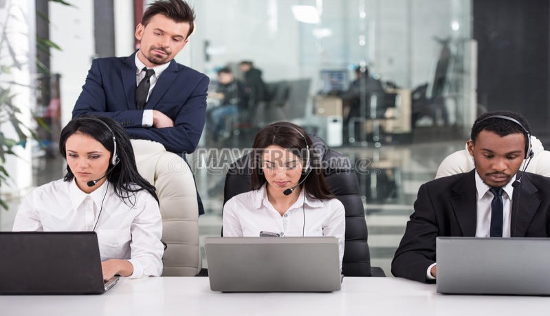 Téléconseillers débutants