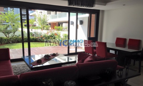 Appartement de 125 m² en location située à  Souissi