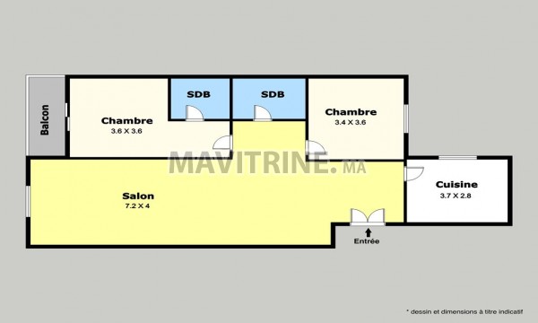 Appartement 112 m2 à vendre – Palmier