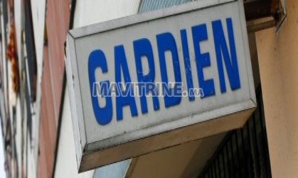 Gardien d’immeuble  s