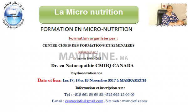 Formation Micro-Nutrition