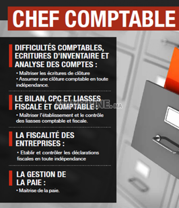 Cycle certifiant «CHEF COMPTABLE»