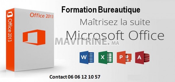 Formation Professionnelle BUREAUTIQUE (Suite Office)