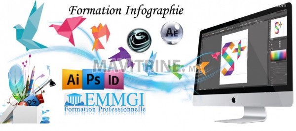 Formation INFOGRAPHIE: AI, PS & ID