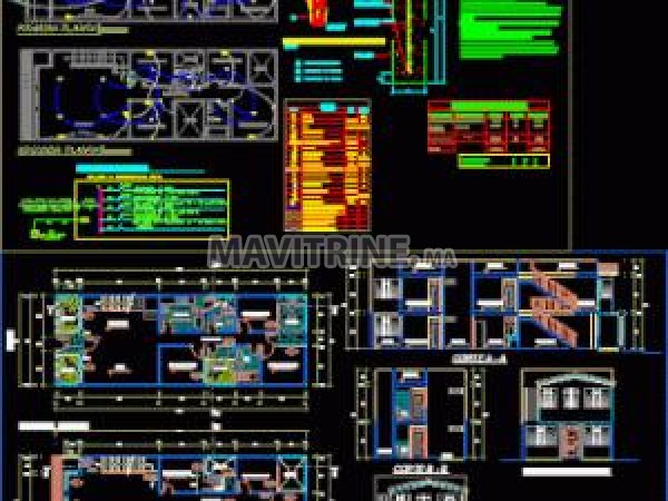 Formation en AUTOCAD 2D et  3D à domicile ou en grp