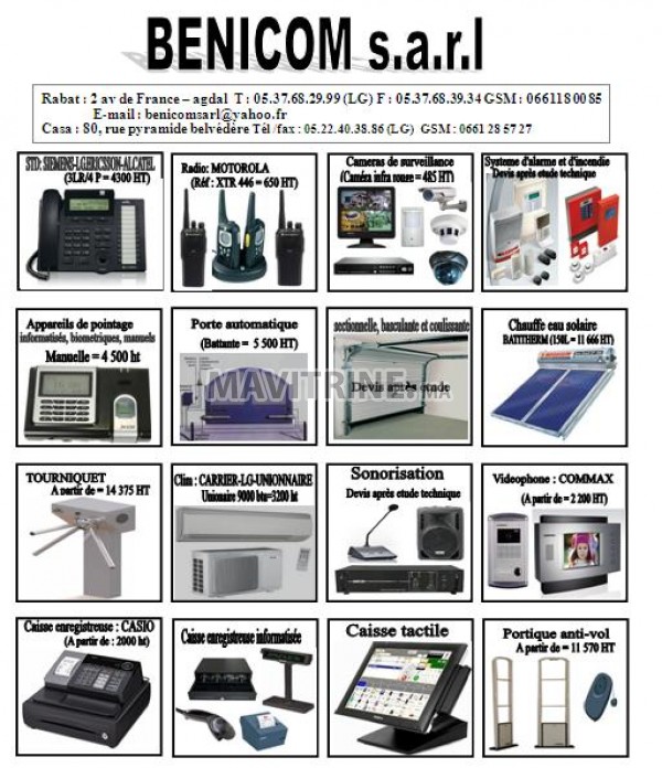 SYSTEME D’ALARME