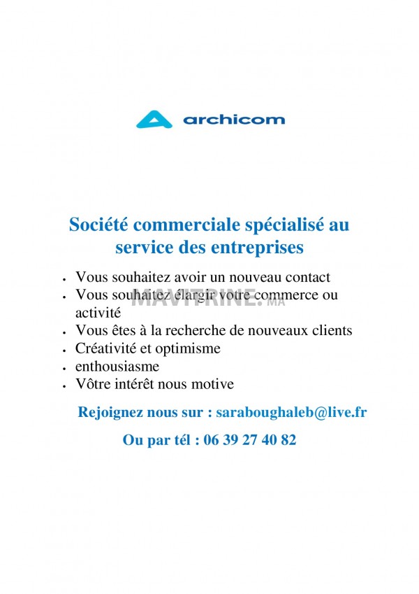 Entreprise ARCHICOM