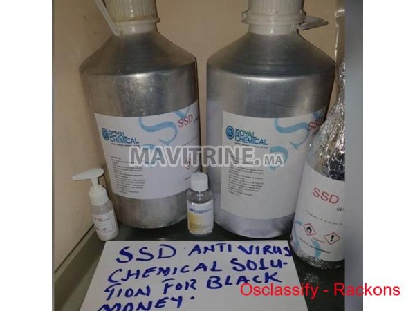 SSD chemical solution for cleaning black dollars