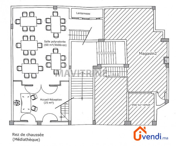 Local commercial de 156 m² à vendre – Gauthier