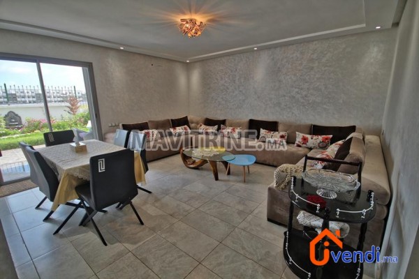 Appartement de 84m² + 76m² de jardin – Mansouria