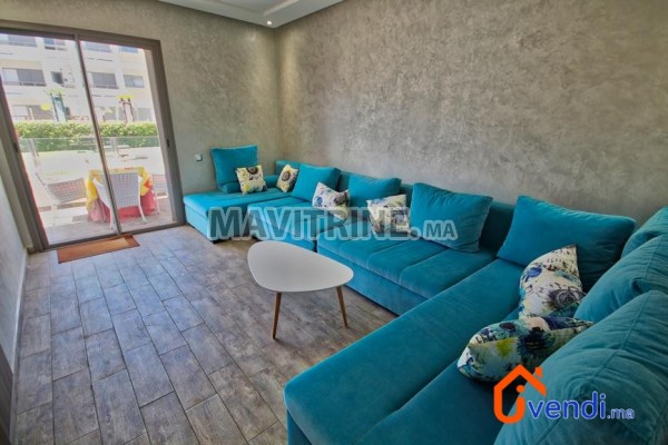 Appartement de 84m² + 76m² de jardin – Mansouria