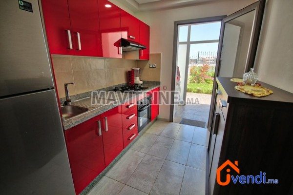 Appartement de 84m² + 76m² de jardin – Mansouria