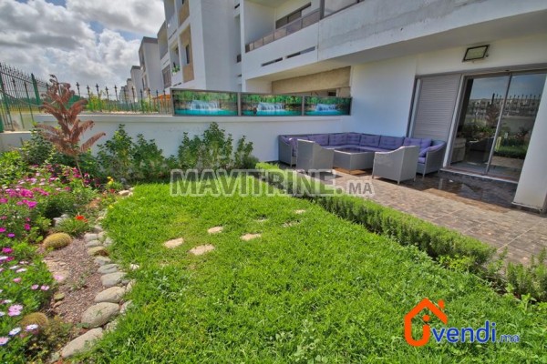 Appartement de 84m² + 76m² de jardin – Mansouria