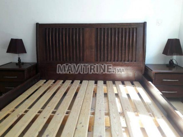 Chambre à coucher en bois massif hetre