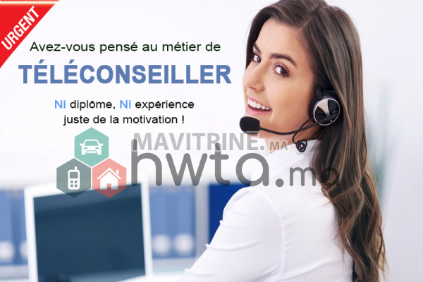 Téléconseiller  urgent