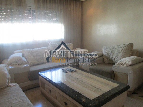 location Appartement meublé de standing à Rabat Agdal