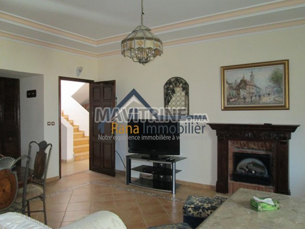 Location Appartement meublé RdC sur Sid Abed Rabat