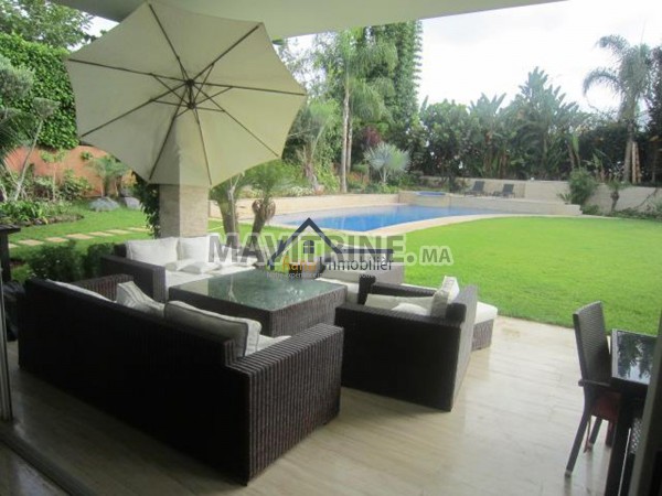 Une villa magnifique de 2000m² à vendre sur Rabat