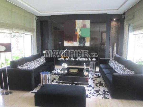 Une villa magnifique de 2000m² à vendre sur Rabat