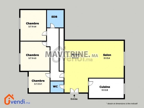 Grand appartement de 146 m² à vendre – Californie