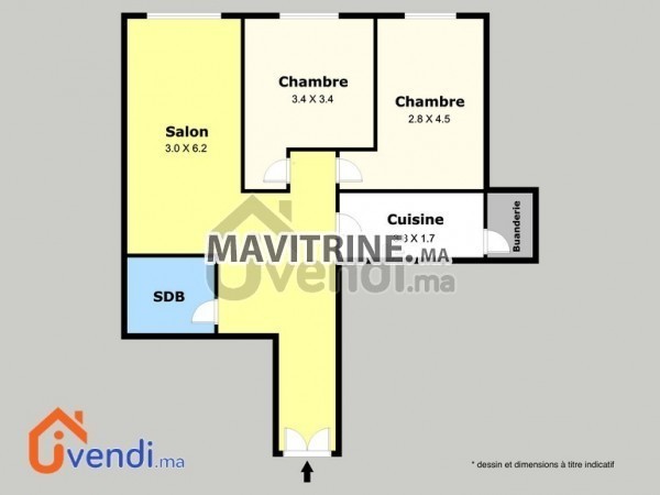 Appartement 77 m2 à vendre - Bourgogne