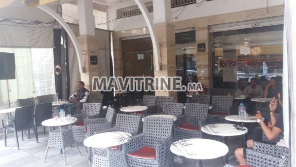 café à vendre au grand boulevard ''D''  HAY ERRAHMA SALé