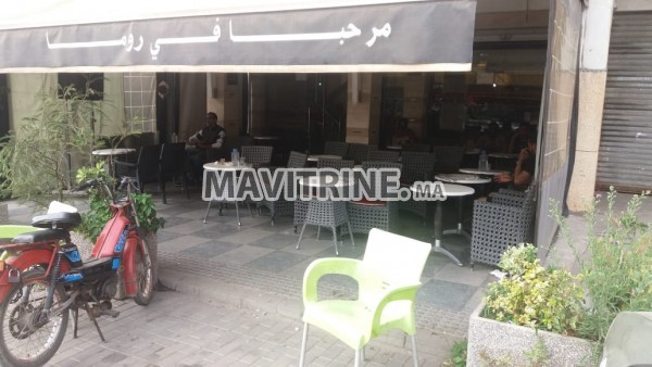 café à vendre au grand boulevard ''D''  HAY ERRAHMA SALé