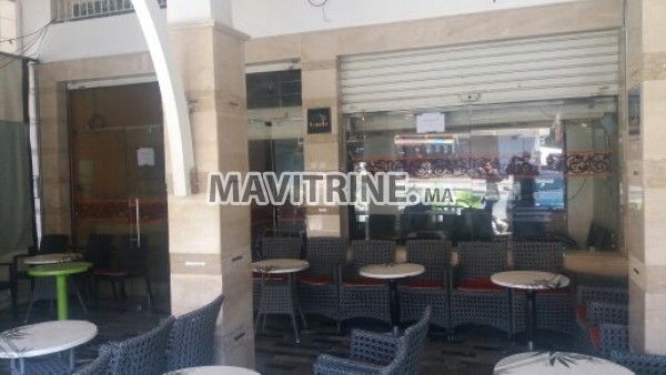 café à vendre au grand boulevard ''D''  HAY ERRAHMA SALé