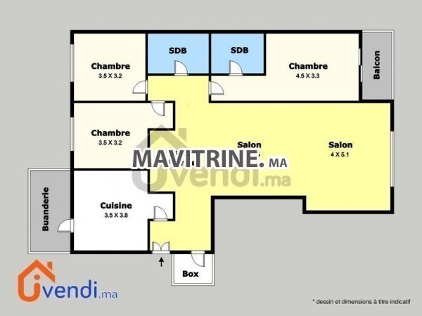 Appartement 160 m2 à vendre - Quartier des Hôpitaux