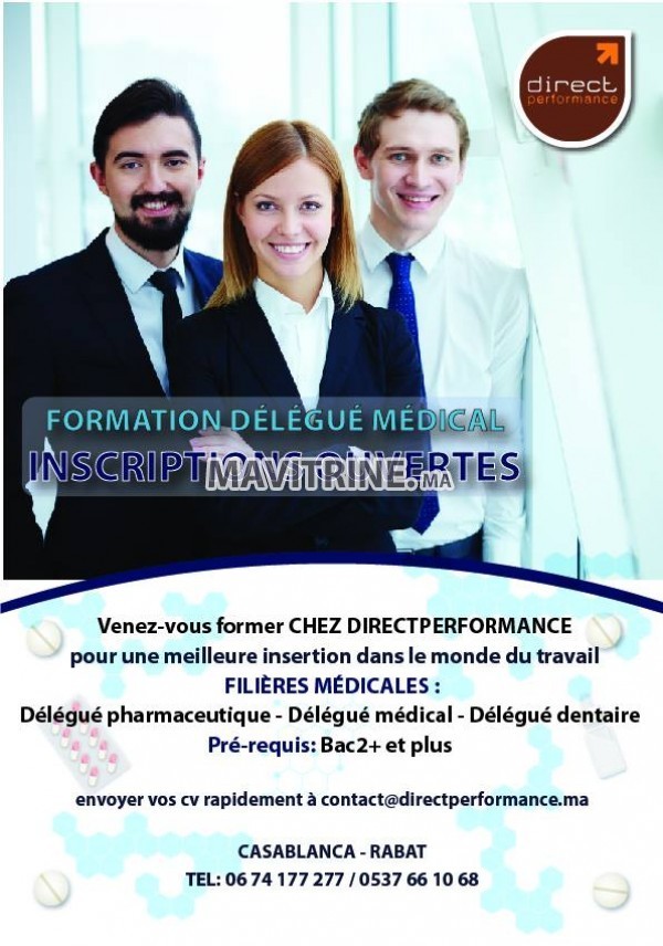 Formation délégué médical ET entretien d'embauche