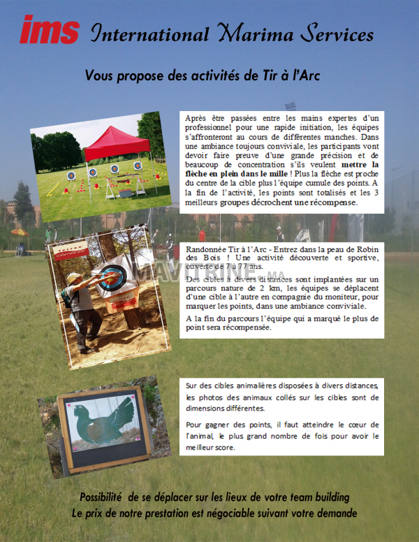 Activité pour Team Building