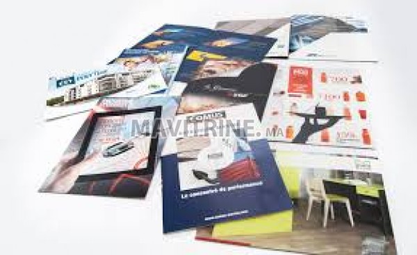 Impression catalogues et brochures