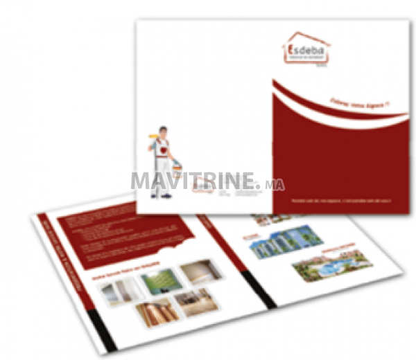 Impression de brochures