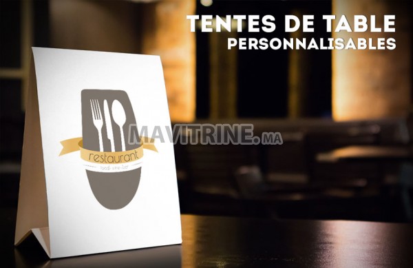 Tentes de table