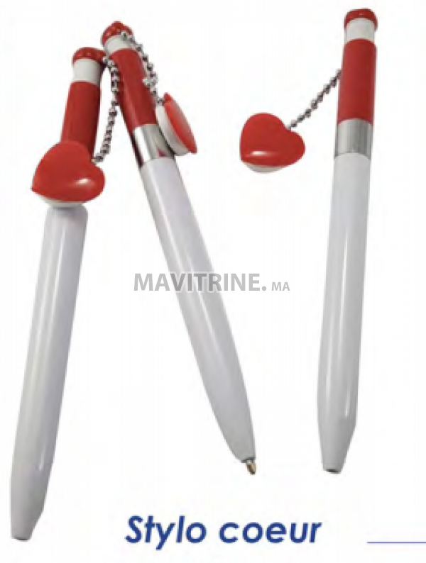 Stylo À Bille Avec Coeur