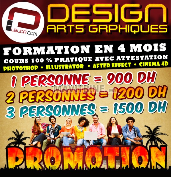 Formation professionnelle en infographie