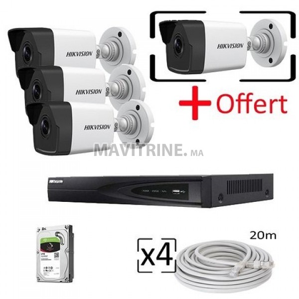 Pack promo de caméra de surveillance hikvision