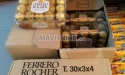 chocolats Ferrero Nutella, Milka, snickers