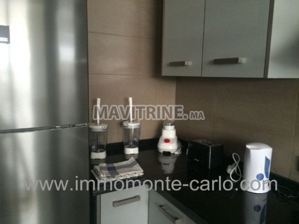 Location appartement meublé avec terrasse à Rabat Souissi,