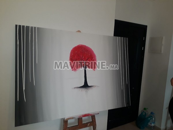 Tableau peinture sur toile