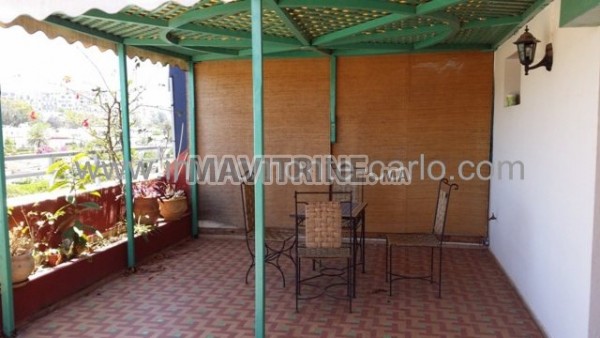 Très bel appartement avec grande terrasse à  louer Rabat Haut Agdal