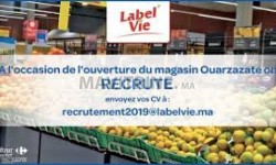 Carrefour Market Ouarzazate recrute