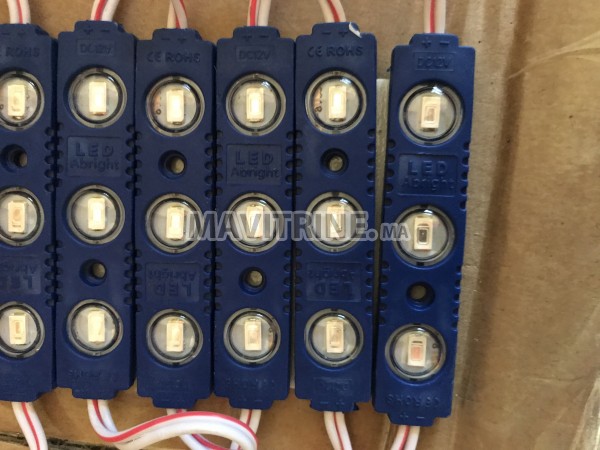 Smd led 3m pour plaque pub et voiture coloré bleu et blanc lot de 55000 pièce