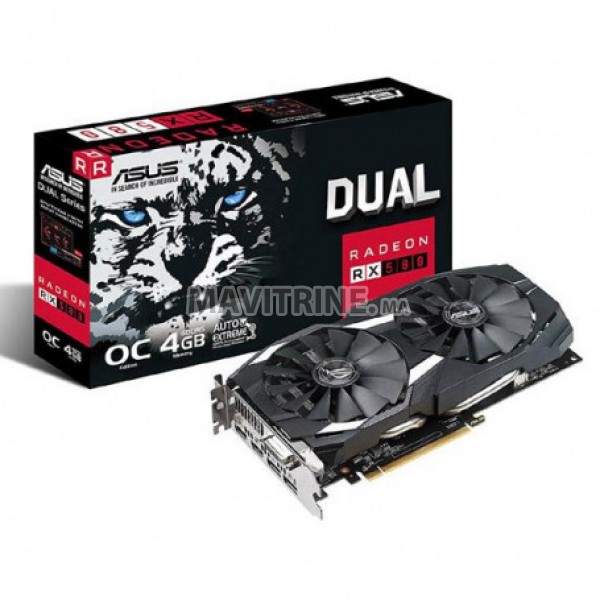 ASUS RADEON RX580 DUAL 4G OC 4GB GDDR5