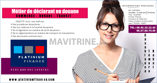 DECLARANT EN DOUANE – COMMERCE – DOUANE – TRANSIT