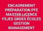 Photo de l'annonce: préparation PFE masters licences cours de soutien révision