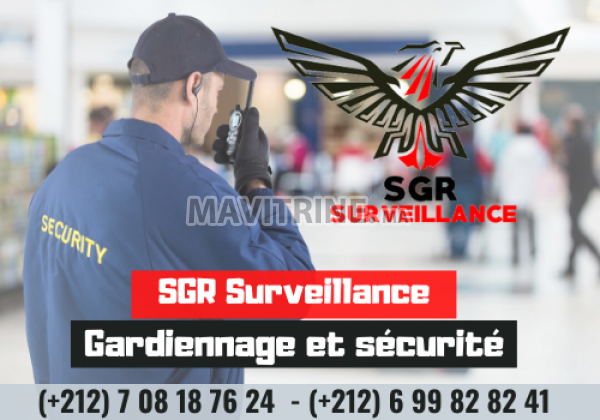 Société de gardiennage à Tanger, Maroc SGR Surveillance - agent de sécurité -