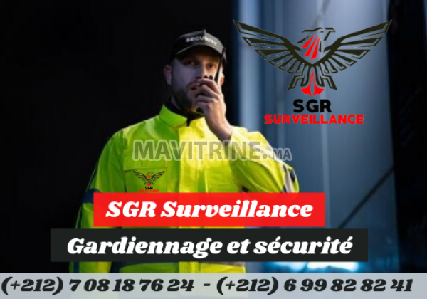 Société de gardiennage à Tanger, Maroc SGR Surveillance - agent de sécurité -